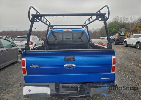 2014 Ford F150 Supercrew из США, поврежденный, VIN 1FTFW1EF2EFA71362